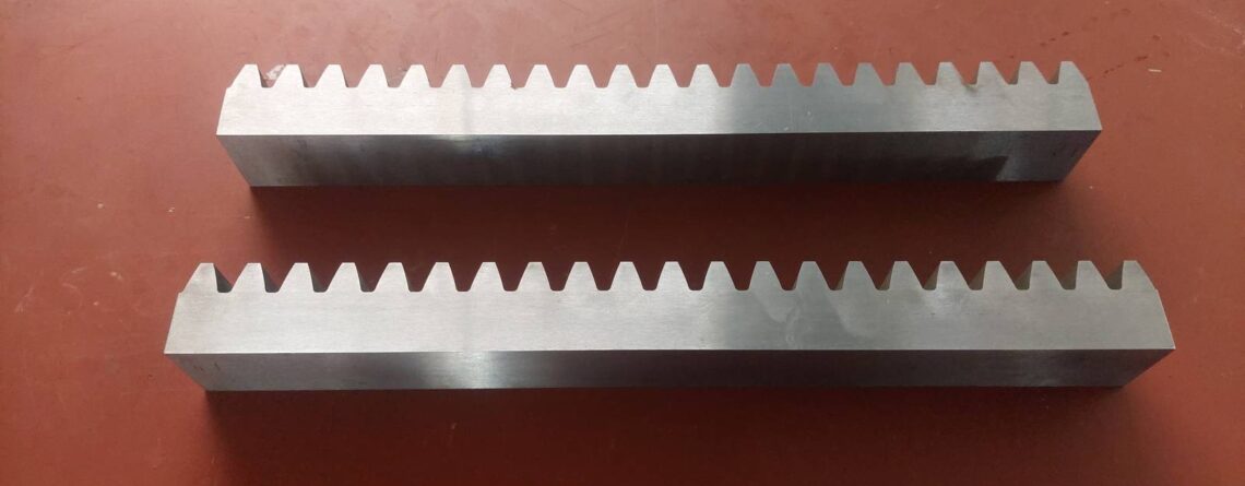 Cremalleras metálicas mecanizadas para sistemas de transmisión industrial