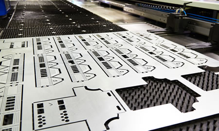 Fabricación de piezas en serie mediante servicio de corte por láser