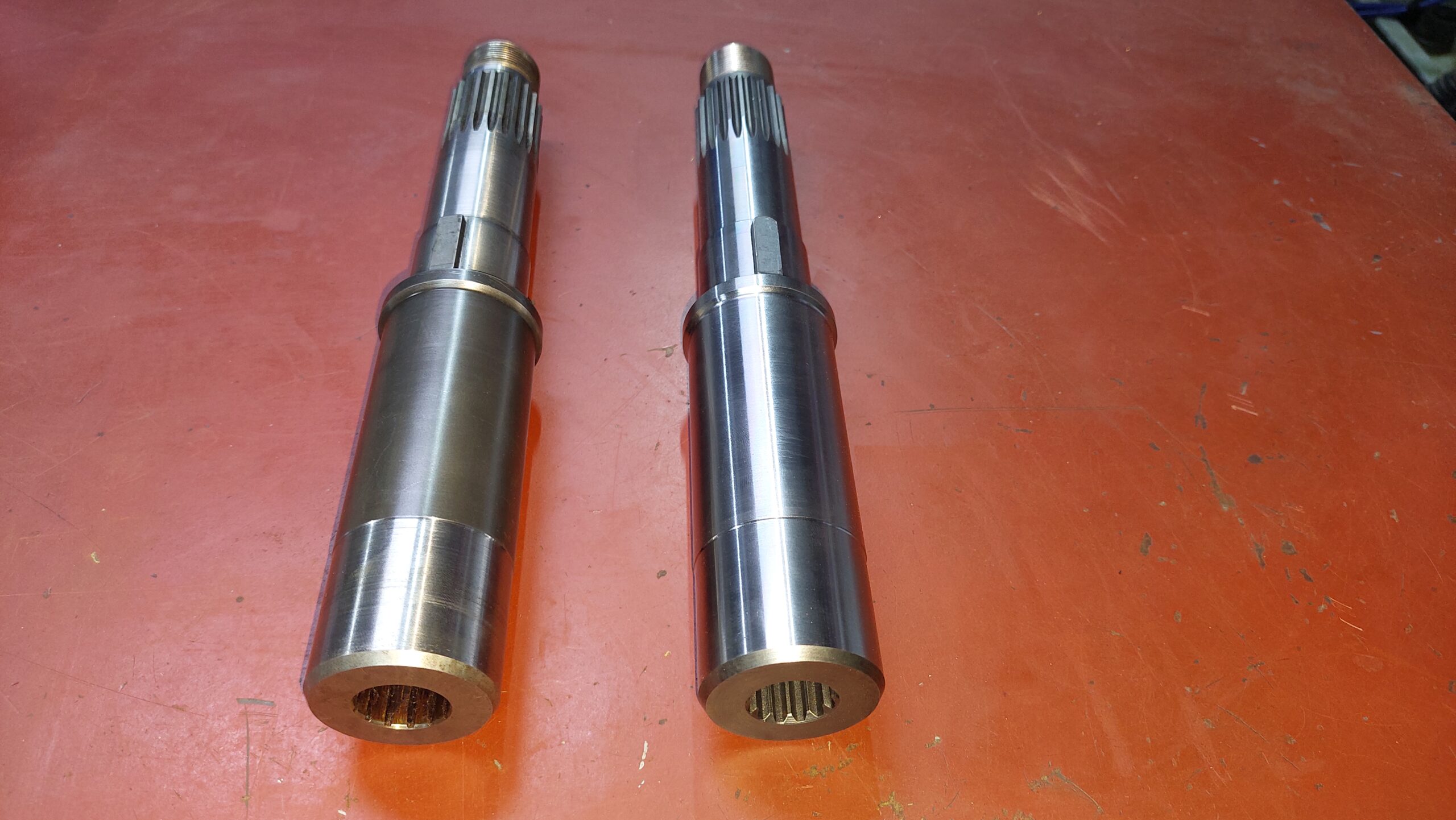 Engranajes metálicos fabricados para maquinaria industrial