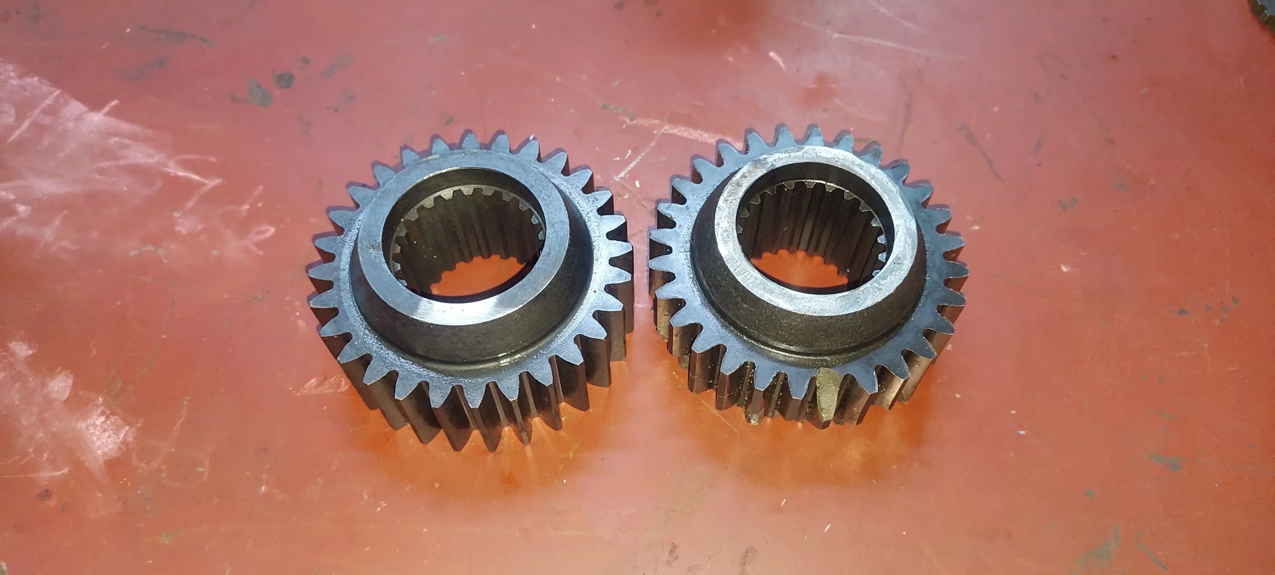 Engranajes industriales fabricados con tecnología de corte por hilo