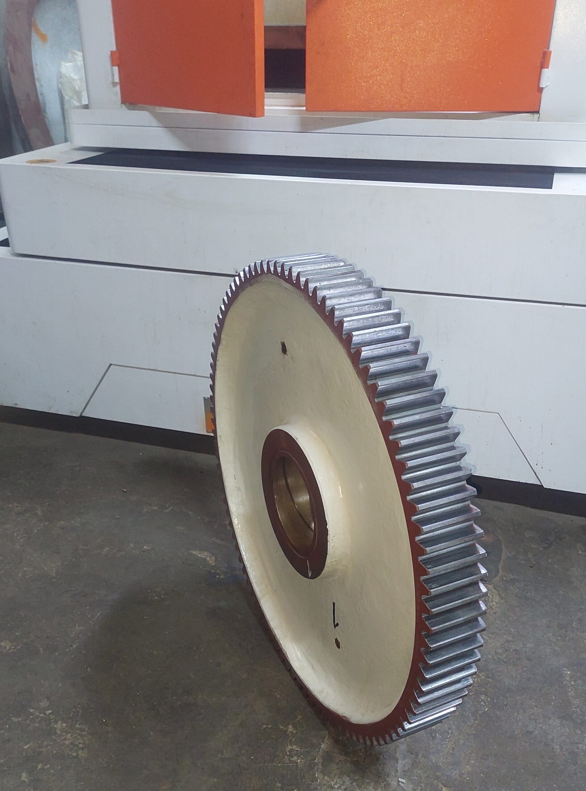 Conjunto de engranajes para maquinaria y equipos industriales